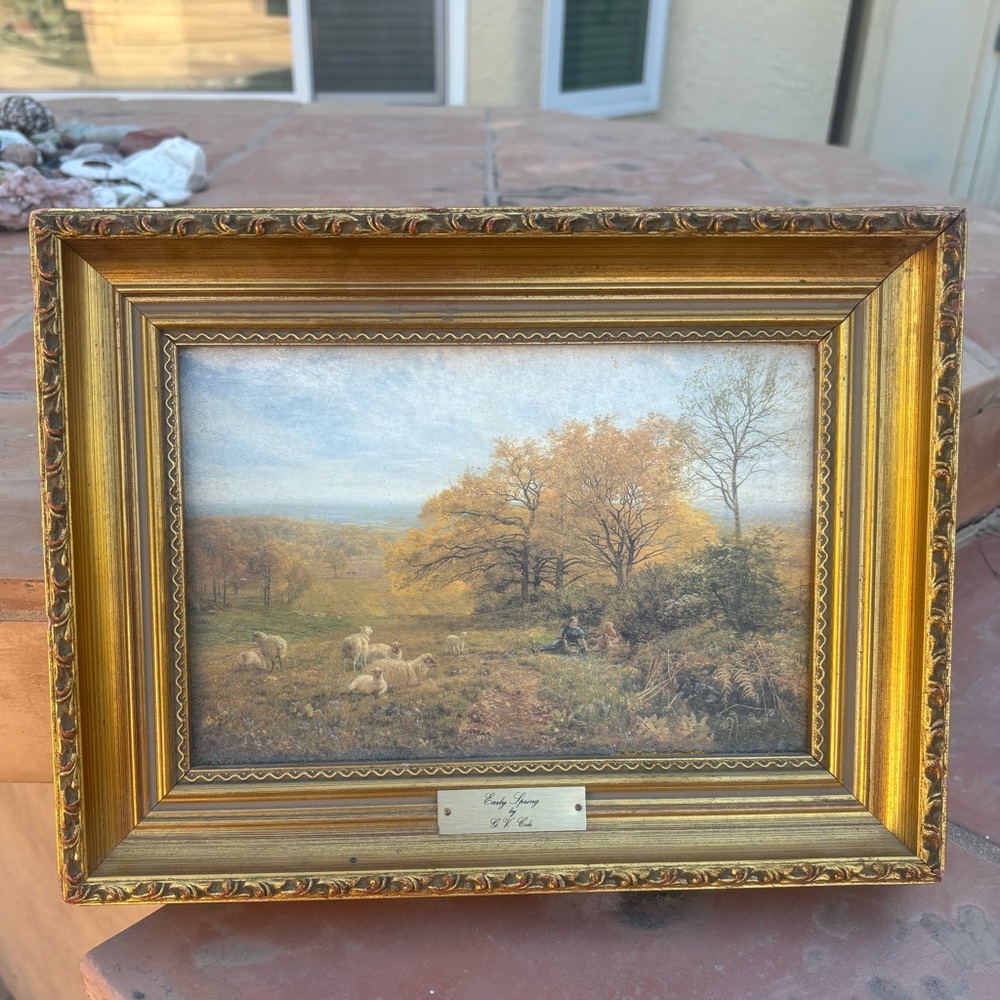 Vintage G V Cole Print